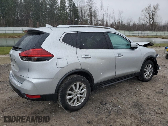 2017 Nissan Rogue SV with VIN KNMAT2MV3HP578478, listed as a Copart auction lot 52212015 with 81,886 mi miles and Salvage Title. Bid and sale history available at carsss.com. Image 3.