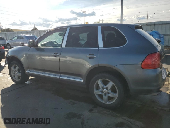 2005 Porsche Cayenne with VIN WP1AA29P45LA24917, listed as a Copart auction lot 72141784 with 155,916 mi miles and Salvage Title. Bid and sale history available at carsss.com. Image 2.