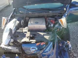 2016 Nissan LEAF S with VIN 1N4AZ0CP4GC302411, listed as a Copart auction lot 74170123 with 58,035 mi miles. Bid and sale history available at carsss.com. Image 11.