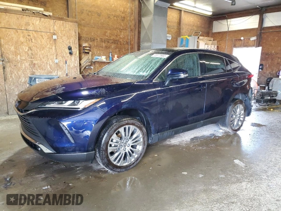 2023 Toyota Venza LE with VIN JTEAAAAH9PJ119838, listed as a Copart auction lot 55573965 with 25,470 mi miles and Salvage Title. Bid and sale history available at DreamBid. Image 1.