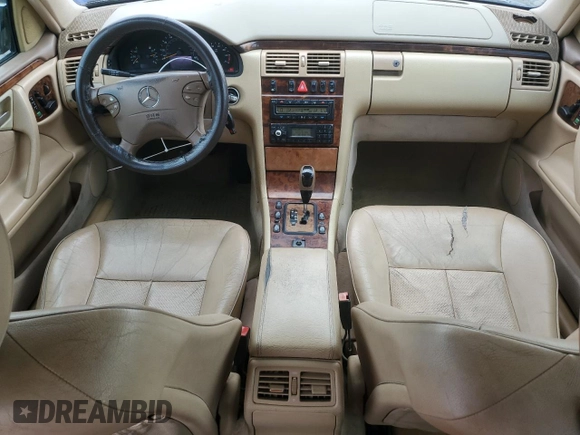 2002 Mercedes-Benz E-Class with VIN WDBJH65J62B465776, listed as a Copart auction lot 54789375 with 165,650 mi miles and Clean Title. Bid and sale history available at carsss.com. Image 8.