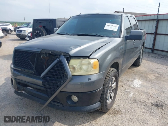 2008 Ford F-150 XL with VIN 1FTRW12W68KD95752, listed as a IAAI auction lot 41872451 with 188,078 mi miles. Bid and sale history available at carsss.com. Image 18.