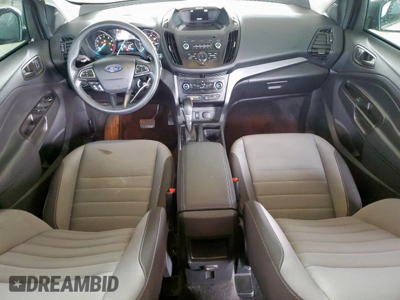 2018 Ford Escape S with VIN 1FMCU0F79JUA54327, listed as a Copart auction lot 58419695 with 48,995 mi miles and Salvage title. Bid and sale history available at DreamBid. Image 8.