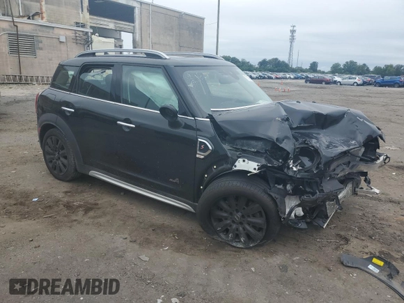 2019 MINI Countryman Cooper S with VIN WMZYT5C59K3G93136, listed as a Copart auction lot 71159524 with 25,457 mi miles and Salvage Title. Bid and sale history available at carsss.com. Image 4.