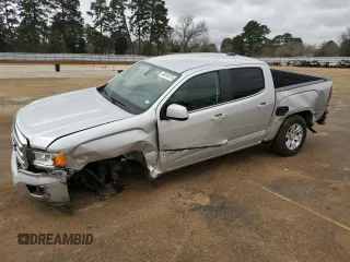 2018 GMC Canyon 2WD SLE with VIN 1GTG5CEN0J1285221, listed as a Copart auction lot 48144315 with 144,862 mi miles and Salvage Title. Bid and sale history available at carsss.com. Image 1.
