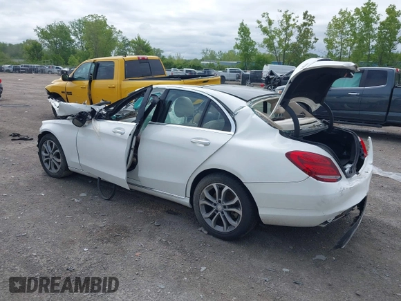 2017 Mercedes-Benz C 300 with VIN 55SWF4KB3HU206133, listed as a IAAI auction lot 42269349 with 56,221 mi miles and . Bid and sale history available at DreamBid. Image 3.