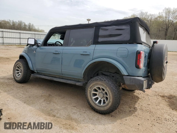 2021 Ford Bronco с VIN 1FMEE5BP5MLA91314, выставлен на аукционе Copart как лот 50746695 с пробегом 75 478 миль миль и Списание • Salvage title. История ставок и продаж доступна на DreamBid. Изображение 2.