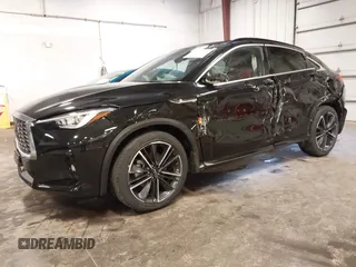 2022 Infiniti QX55 Sensory with VIN 3PCAJ5L33NF101742, listed as a IAAI auction lot 41791517 with 62,946 mi miles and . Bid and sale history available at DreamBid. Image 2.