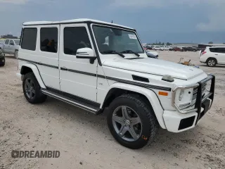 2016 Mercedes-Benz G-Class G 550 with VIN WDCYC3KF5GX259074, listed as a Copart auction lot 62475874 with 50,847 mi miles and Salvage Title. Bid and sale history available at carsss.com. Image 4.