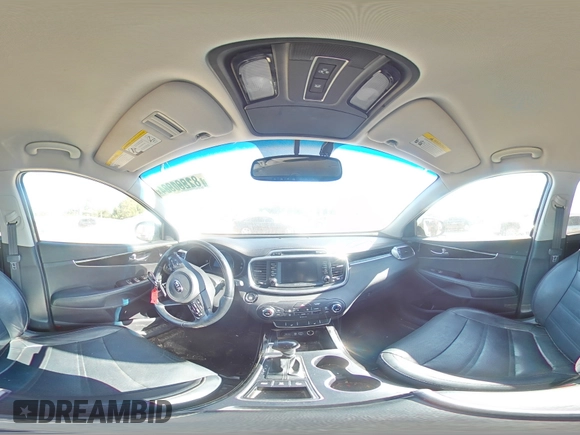2017 Kia Sorento EX with VIN 5XYPHDA56HG239230, listed as a Copart auction lot 83670024 with 132,830 mi miles and Salvage Title. Bid and sale history available at DreamBid. Image 14.