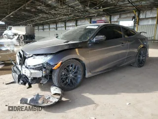 2020 Honda Civic Si Coupe with VIN 2HGFC3A52LH751180, listed as a Copart auction lot 44727265 with 113,246 mi miles and Salvage Title. Bid and sale history available at carsss.com. Image 1.