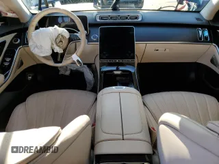 2022 Mercedes-Benz S-Class S 500 with VIN W1K6G6DB6NA104228, listed as a Copart auction lot 85738074 with 0 mi miles and Salvage Title. Bid and sale history available at carsss.com. Image 8.