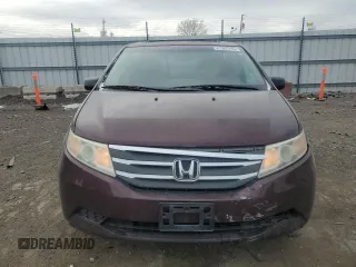 2011 Honda Odyssey EX-L with VIN 5FNRL5H69BB057080, listed as a Copart auction lot 41984785 with 152,963 mi miles and Salvage Title. Bid and sale history available at DreamBid. Image 5.