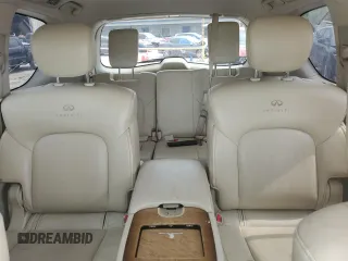 2011 Infiniti QX56 7-passenger with VIN JN8AZ2NF9B9501099, listed as a Copart auction lot 59562454 with 233,081 mi miles and Salvage Title. Bid and sale history available at carsss.com. Image 10.