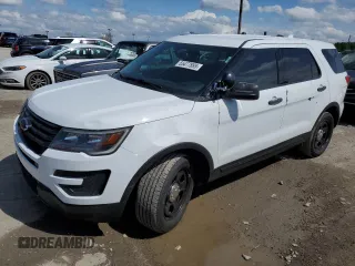 2017 Ford Police Interceptor Utility z VIN 1FM5K8AR4HGC78474, wystawiony jako Copart lot #55477895 z przebiegiem Nie podano mil oraz Szkody całkowita. Historia ofert i sprzedaży dostępna na DreamBid. Obrazek 1.