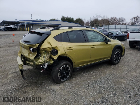 2022 Subaru Crosstrek with VIN JF2GTABC6NH218179, listed as a Copart auction lot 85490214 with 20,216 mi miles and Salvage Title. Bid and sale history available at carsss.com. Image 3.