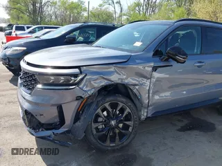 2022 Kia Sorento SX with VIN 5XYRK4LF8NG087513, listed as a IAAI auction lot 42038505 with 42,113 mi miles and . Bid and sale history available at DreamBid. Image 6.
