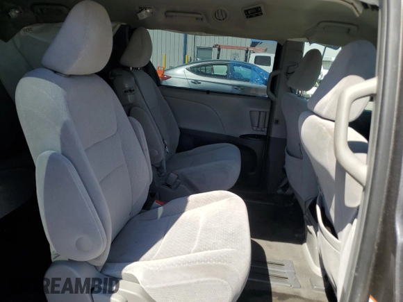 2017 Toyota Sienna LE Auto Access Seat with VIN 5TDKZ3DC1HS820732, listed as a Copart auction lot 54251475 with 104,560 mi miles and Salvage title. Bid and sale history available at DreamBid. Image 11.