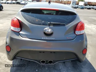 2016 Hyundai Veloster Turbo with VIN KMHTC6AE7GU267913, listed as a Copart auction lot 68070083 with 105,863 mi miles. Bid and sale history available at carsss.com. Image 6.