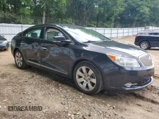 2012 Buick LaCrosse Premium 3 with VIN 1G4GH5E37CF275742, listed as a Copart auction lot 61270815 with 173,085 mi miles and Salvage title. Bid and sale history available at DreamBid. Image 4.