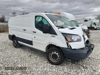 2018 Ford Transit with VIN 1FTYE1ZM7JKB50287, listed as a Copart auction lot 81275854 with Not provided miles and Salvage title. Bid and sale history available at DreamBid. Image 4.