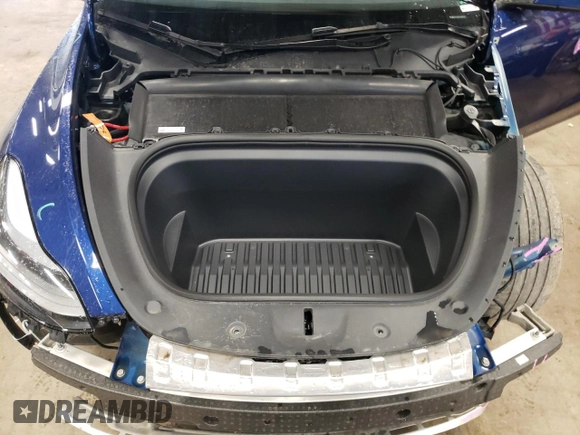 2023 Tesla Model Y Long Range with VIN 7SAYGDEE7PA180793, listed as a Copart auction lot 46706855 with 18,136 mi miles and Non Repairable. Bid and sale history available at DreamBid. Image 12.