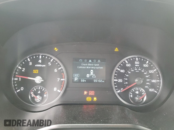 2020 Kia Telluride EX z VIN 5XYP3DHC0LG057552, wystawiony jako Copart lot #58698355 z przebiegiem 55 102 mil mil oraz Szkoda całkowita • Salvage title. Historia ofert i sprzedaży dostępna na DreamBid. Obrazek 9.
