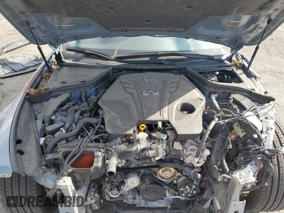 2021 Infiniti Q60 Red Sport 400 с VIN JN1FV7LK2MM530327, выставлен на аукционе Copart как лот 80844904 с пробегом 35 611 миль миль и Списание • Salvage title. История ставок и продаж доступна на DreamBid. Изображение 11.