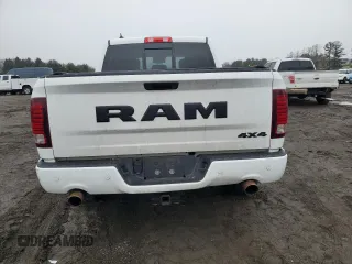 2018 Ram 1500 Night with VIN 1C6RR7MT6JS121901, listed as a Copart auction lot 43044215 with 162,927 mi miles and Salvage Title. Bid and sale history available at carsss.com. Image 6.