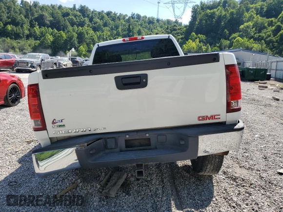 2011 GMC Sierra 1500 SLE z VIN 1GTR2VE33BZ374439, wystawiony jako Copart lot #59392784 z przebiegiem 180 828 mil mil oraz Szkoda całkowita • Salvage title. Historia ofert i sprzedaży dostępna na DreamBid. Obrazek 6.