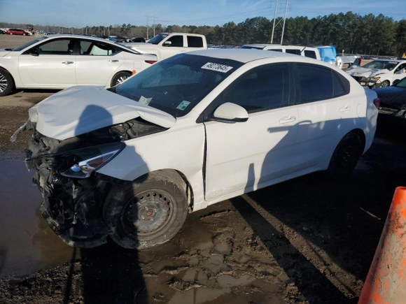 2022 Kia Rio LX with VIN 3KPA24AD3NE479603, listed as a Copart auction lot 49273645 with 67,286 mi miles and Salvage Title. Bid and sale history available at DreamBid. Image 1.