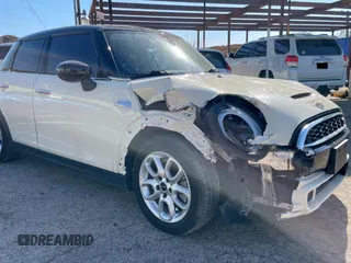 2020 MINI Hardtop 4 Door Cooper S with VIN WMWXU9C0XL2L64693, listed as a Copart auction lot 45962855 with 53,160 mi miles and Clean Title. Bid and sale history available at DreamBid. Image 1.