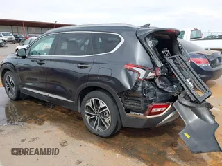 2020 Hyundai Santa Fe Limited with VIN 5NMS53AA8LH213608, listed as a IAAI auction lot 41787079 with 53,634 mi miles and . Bid and sale history available at DreamBid. Image 14.