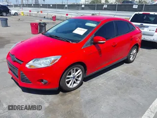 2014 Ford Focus SE with VIN 1FADP3F28EL323912, listed as a IAAI auction lot 42158398 with 161,288 mi miles and . Bid and sale history available at carsss.com. Image 2.