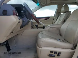2007 Lexus LS 460 with VIN JTHBL46F275038229, listed as a Copart auction lot 61937645 with 81,691 mi miles and Clean title. Bid and sale history available at DreamBid. Image 7.