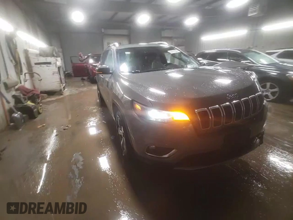 2020 Jeep Cherokee Limited with VIN 1C4PJLDBXLD504934, listed as a Copart auction lot 85673984 with 136,273 mi miles and Salvage Title. Bid and sale history available at carsss.com. Image 14.