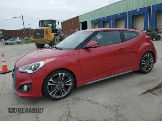 2016 Hyundai Veloster Turbo z VIN KMHTC6AE7GU290172, wystawiony jako Copart lot #60113525 z przebiegiem 168 392 mil mil oraz Czysty tytuł • Clean title. Historia ofert i sprzedaży dostępna na DreamBid. Obrazek 1.