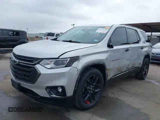 2019 Chevrolet Traverse Premier with VIN 1GNERKKW3KJ249387, listed as a IAAI auction lot 41710505 with 65,191 mi miles. Bid and sale history available at carsss.com. Image 2.