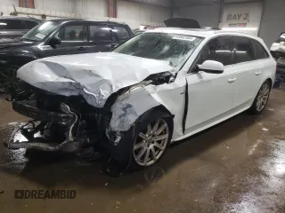2012 Audi A4 2.0T Premium Plus with VIN WAUWFAFL1CA074801, listed as a Copart auction lot 83802384 with 158,004 mi miles and Salvage Title. Bid and sale history available at carsss.com. Image 1.