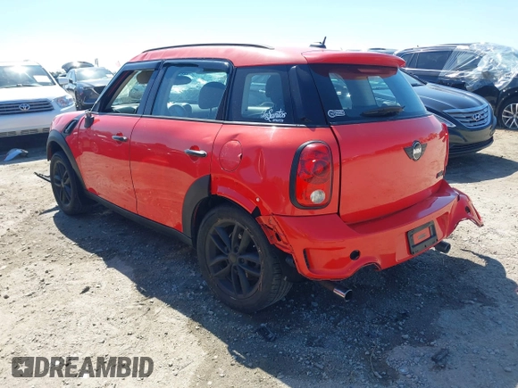 2011 MINI Countryman S z VIN WMWZC3C58BWM26121, wystawiony jako IAAI lot #41884828 z przebiegiem 147 802 mil mil oraz . Historia ofert i sprzedaży dostępna na DreamBid. Obrazek 3.