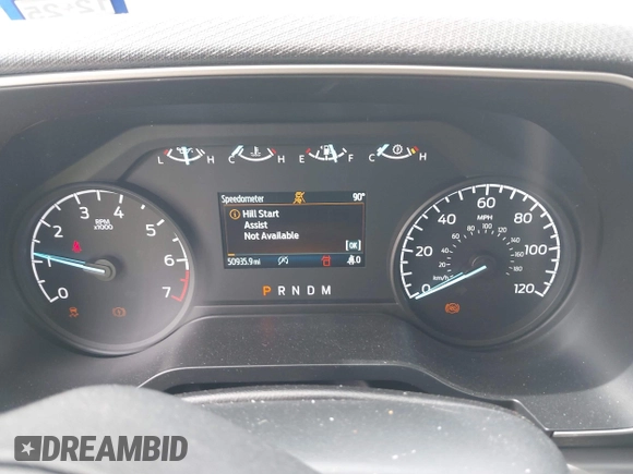 2023 Ford F-150 XL with VIN 1FTEW1C8XPFA61245, listed as a IAAI auction lot 42692758 with 50,935 mi miles and . Bid and sale history available at DreamBid. Image 7.