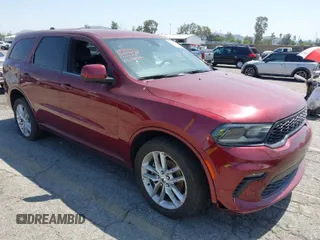 2022 Dodge Durango GT Plus with VIN 1C4RDJDG4NC218747, listed as a IAAI auction lot 41969277 with 46,615 mi miles and . Bid and sale history available at DreamBid. Image 1.