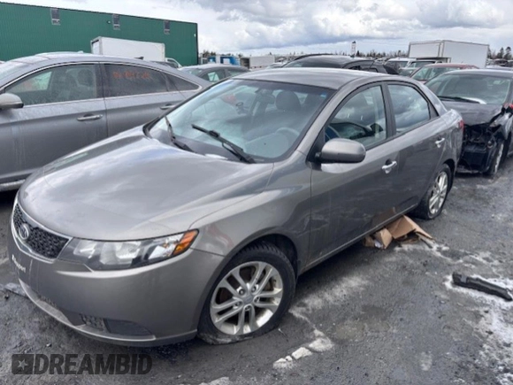 2011 Kia Forte EX with VIN KNAFU4A29B5318255, listed as a Copart auction lot 45891335 with 154,271 mi miles and Salvage Title. Bid and sale history available at carsss.com. Image 1.