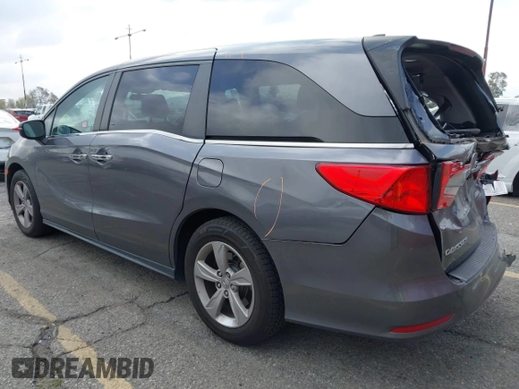 2019 Honda Odyssey EX with VIN 5FNRL6H56KB069085, listed as a IAAI auction lot 41923928 with 96,331 mi miles. Bid and sale history available at carsss.com. Image 3.