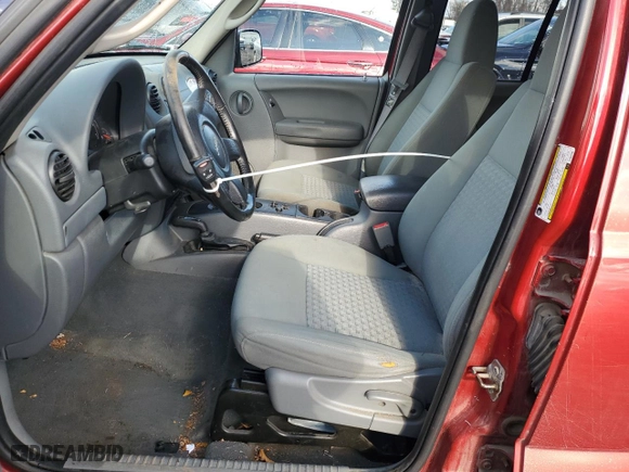 2005 Jeep Liberty Sport with VIN 1J4GL48K85W652480, listed as a Copart auction lot 42816355 with 106,403 mi miles and Clean Title. Bid and sale history available at carsss.com. Image 7.