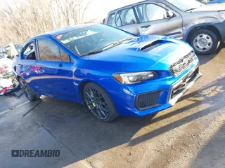 2019 Subaru WRX STI with VIN JF1VA2R67K9828279, listed as a IAAI auction lot 41728385 with 43,652 mi miles and . Bid and sale history available at DreamBid. Image 1.