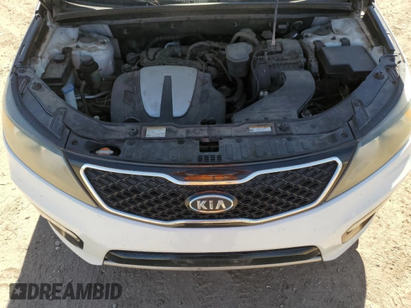 2012 Kia Sorento SX with VIN 5XYKW4A27CG255449, listed as a Copart auction lot 63225045 with 237,061 mi miles and Salvage title. Bid and sale history available at DreamBid. Image 12.