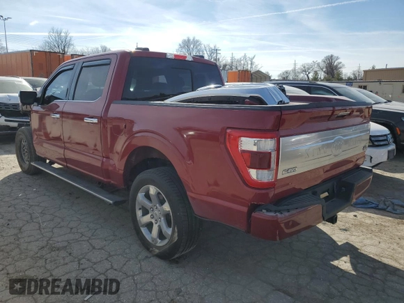 2023 Ford F-150 XL with VIN 1FTFW1E50PFB52208, listed as a Copart auction lot 88898035 with 25,327 mi miles and Salvage Title. Bid and sale history available at carsss.com. Image 2.