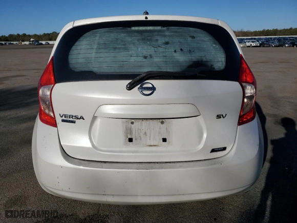 2015 Nissan Versa Note SV with VIN 3N1CE2CP5FL354551, listed as a Copart auction lot 48418565 with 112,482 mi miles and Salvage Title. Bid and sale history available at carsss.com. Image 6.