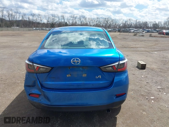 2016 Scion iA with VIN 3MYDLBZV8GY121248, listed as a IAAI auction lot 41843573 with 126,269 mi miles. Bid and sale history available at carsss.com. Image 17.